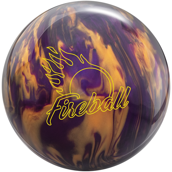 Ebonite Fireball Purple / Gold