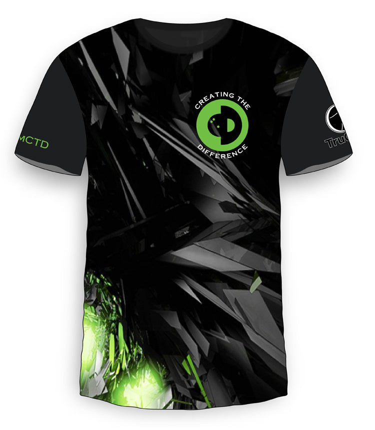 Green Shatter Jersey