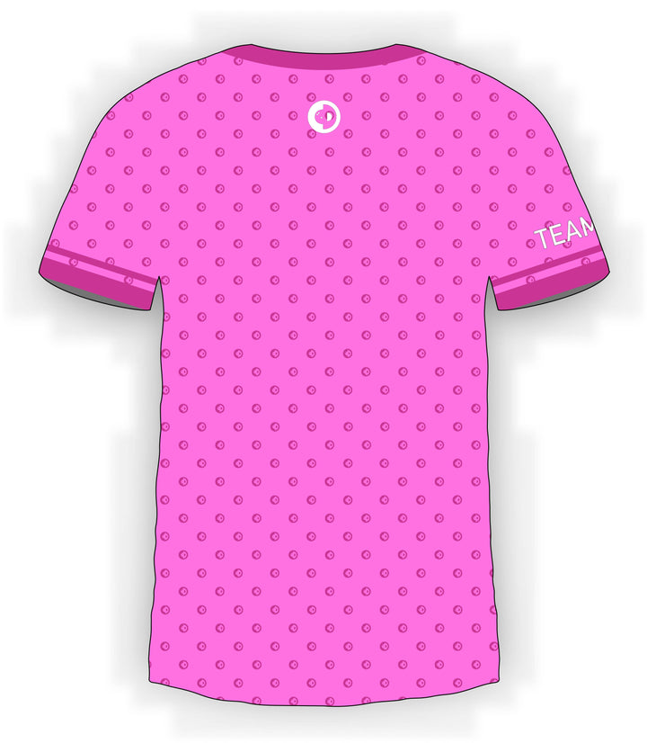 Pink CTDots on Pink Jersey