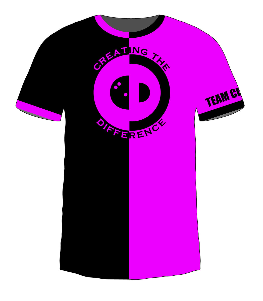 Bowling Shirts Difference Split Jersey the Creating Pink | 