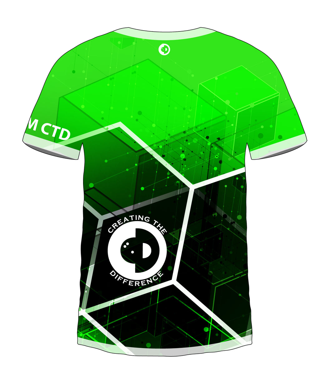 Creating The Difference Ctd | Geometric Rainbow Jersey