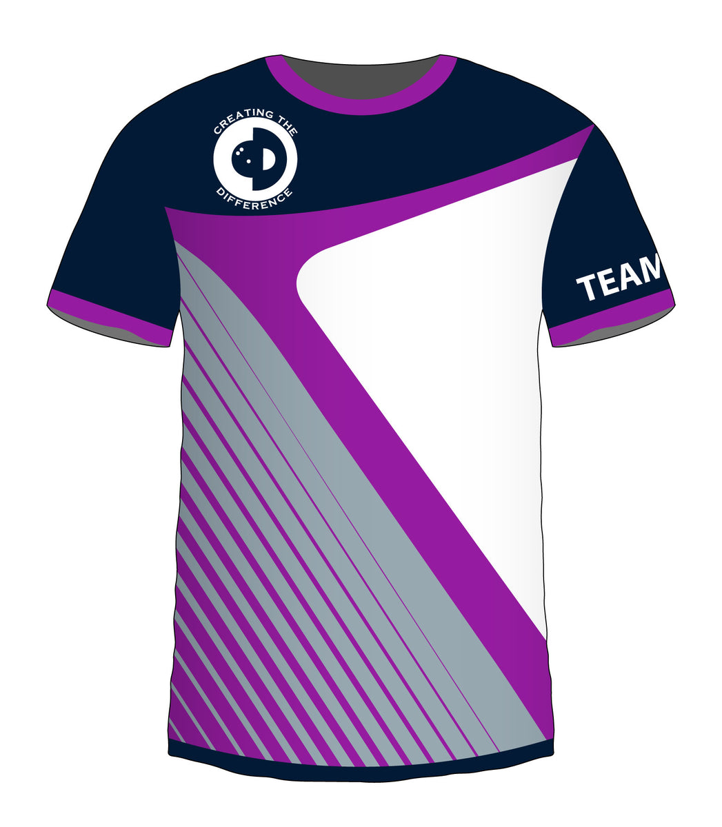 Bowling Shirts - Jerseys - Designs By Colors - Purple - I Am Bowling