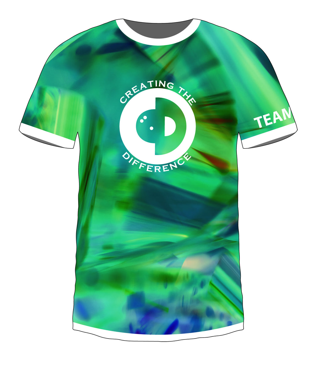 Creating The Difference Ctd | Geometric Rainbow Jersey