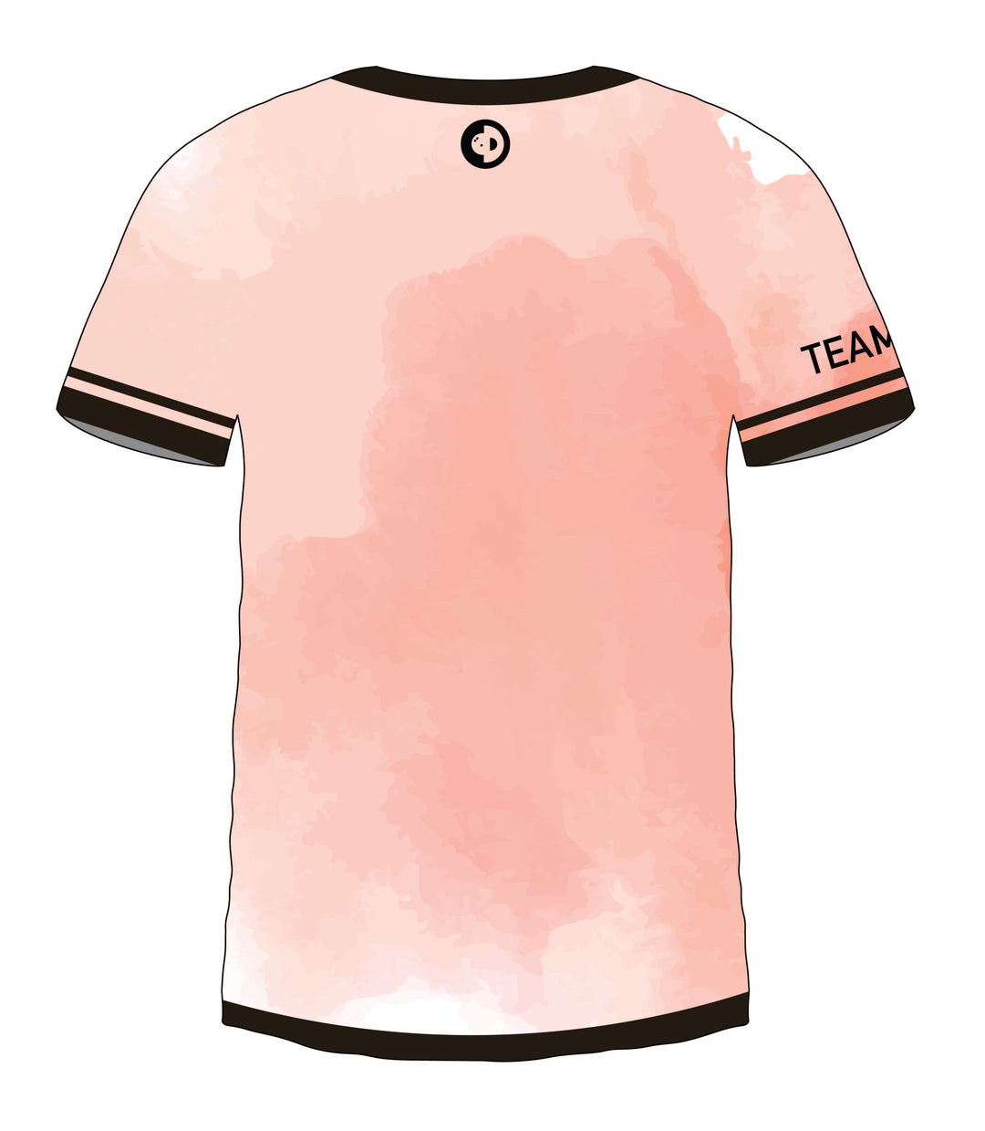 Peach Watercolor Jersey