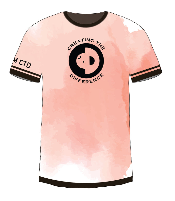 Peach Watercolor Jersey