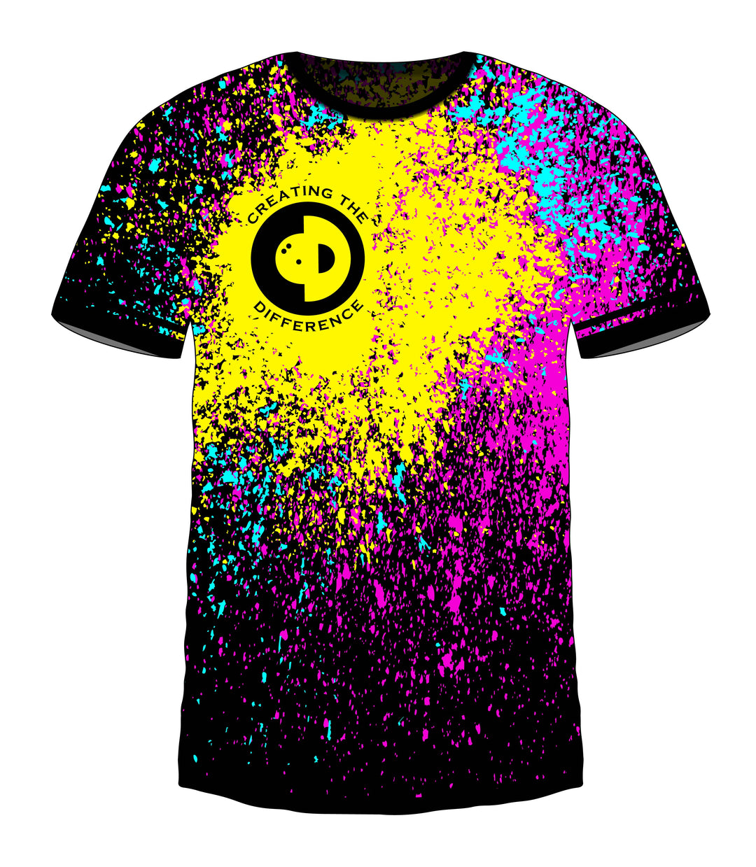 Neon Spray Black Jersey