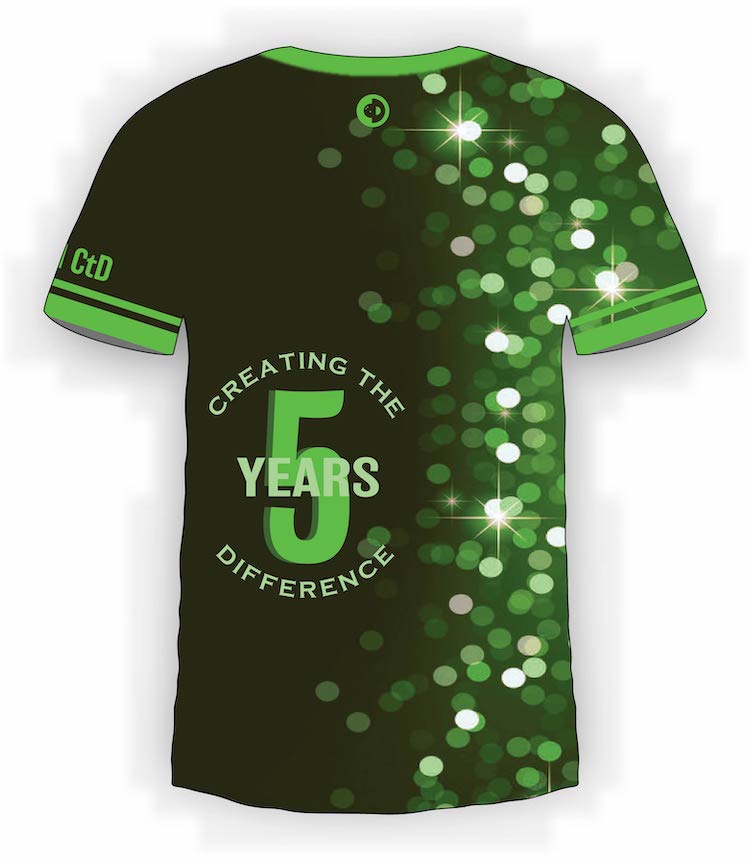 Palm Beach Breakers 5 Year Anniversary Jersey