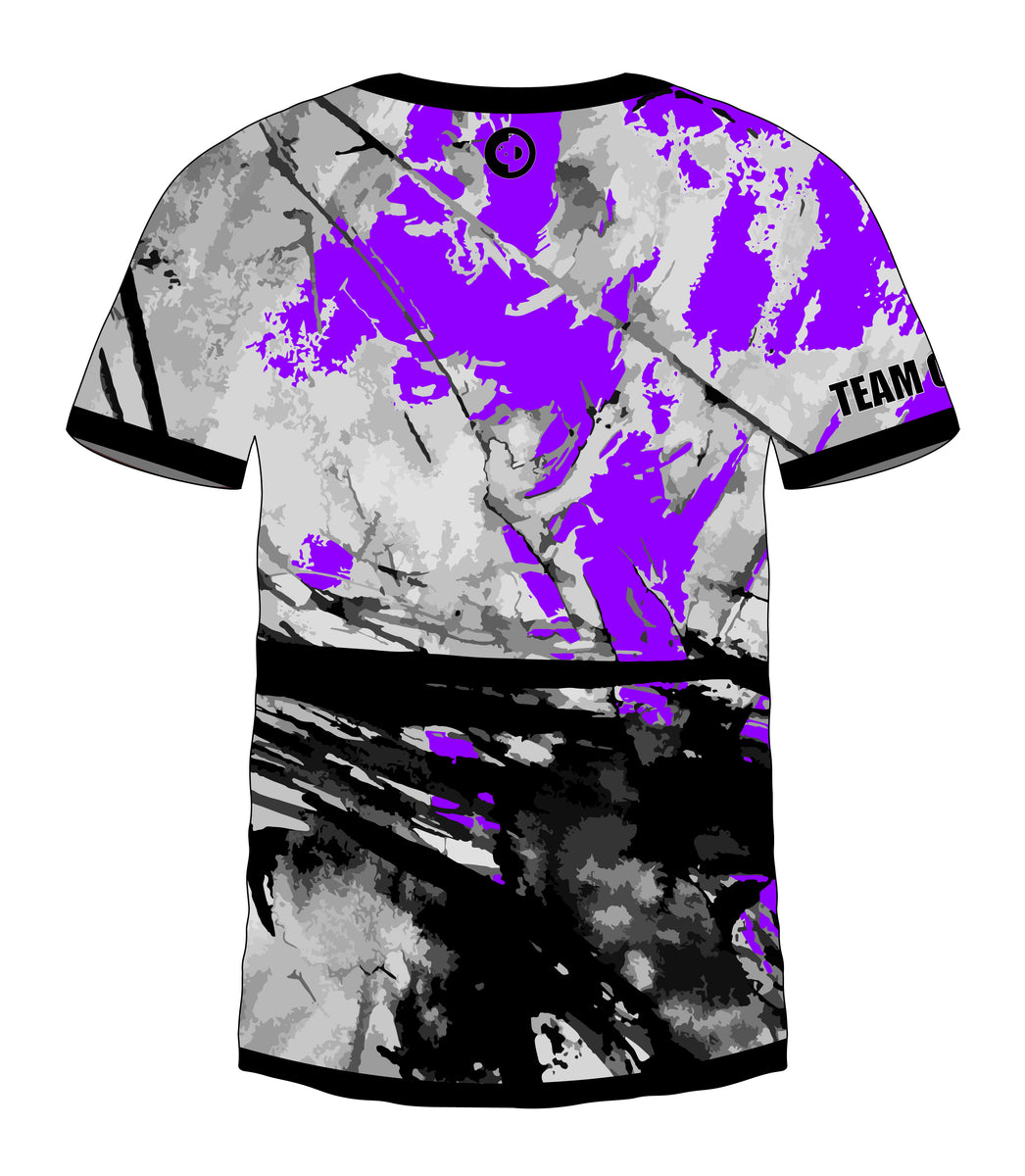 Bowling Shirts, Sketch Purple Jersey