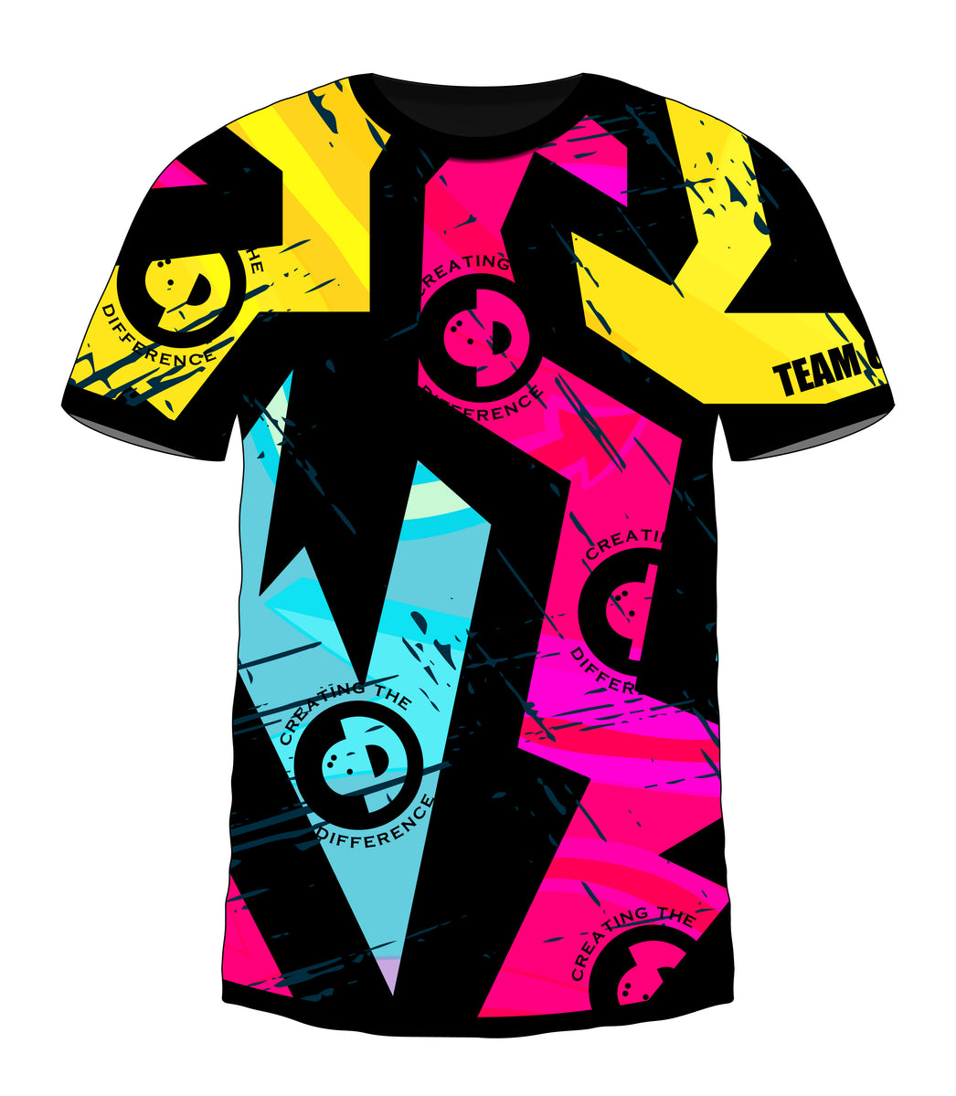 Bowling Shirts | Graffiti 1 Jersey | Creating the Difference