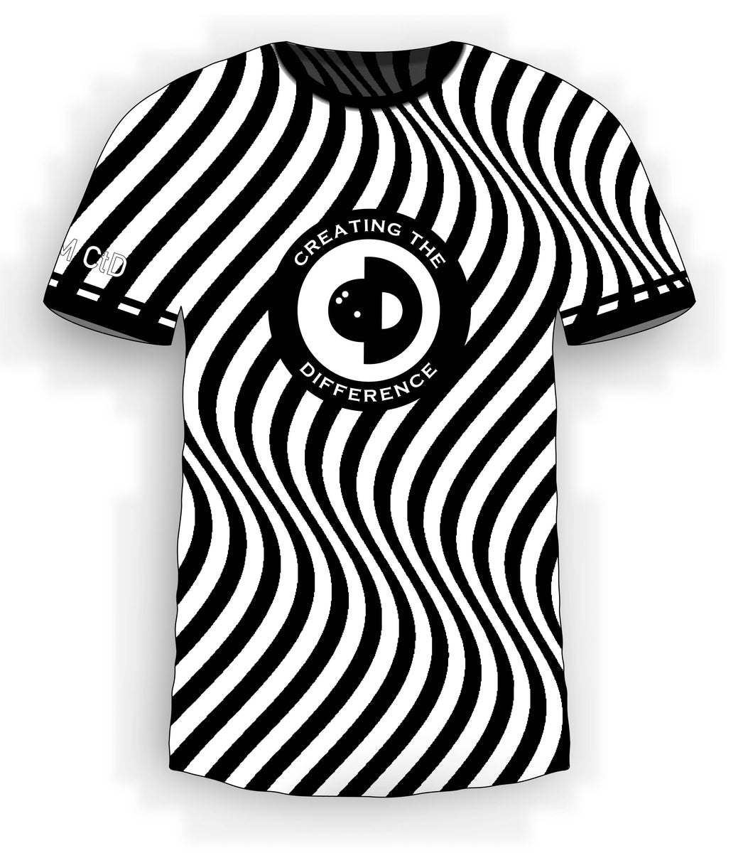 ★GRAILZ★2025SS 新作★PADLOCK ILLUSION T-SHIRTS T-Shirt Men 3D Optical Illusion Novelty Short Sleeve Black