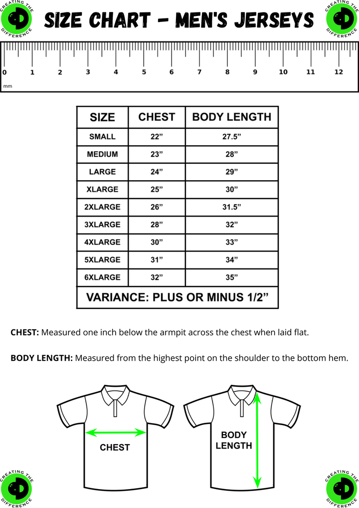 2021 Creating the Difference Official Staff Jersey 2021