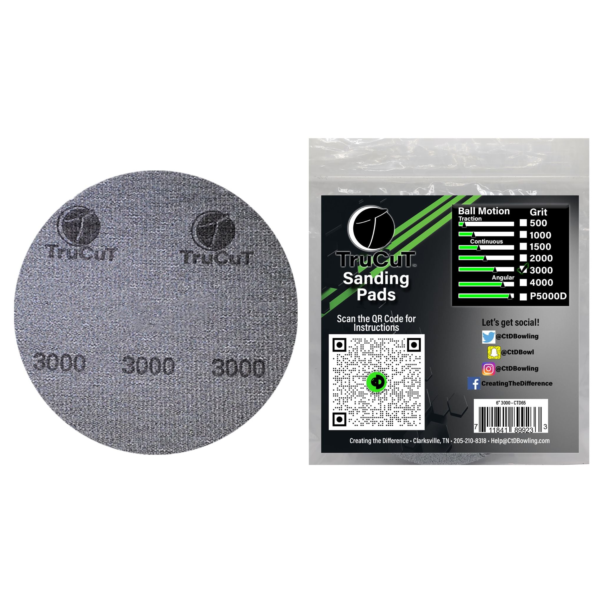 TruCut Sanding Pads | 6