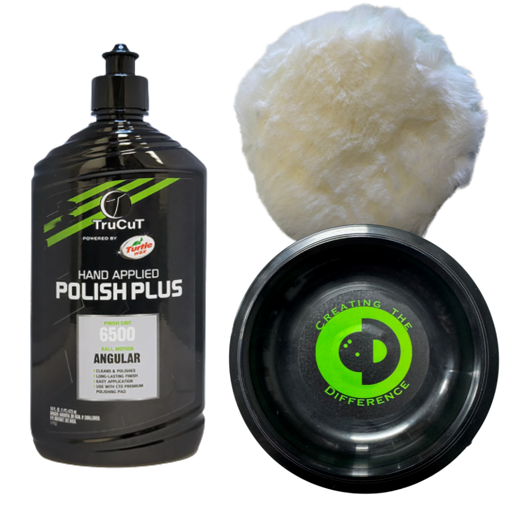 TruCut Hand Applied POLISH PLUS Starter Kit