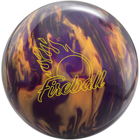 Ebonite Fireball Purple / Gold