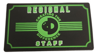 STAFF PVC Patches for Creating the Difference Backpack 11 Pro