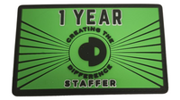 STAFF PVC Patches for Creating the Difference Backpack 11 Pro