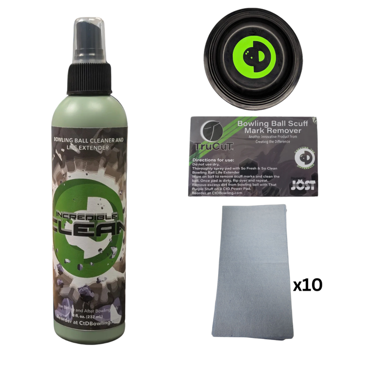 Incredible Clean - Bowling Ball Cleaner and Life Extender