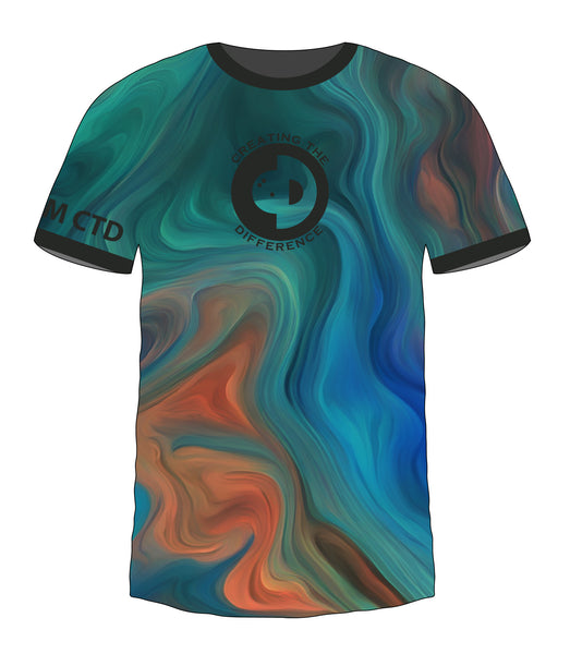 Colorful Marble Remix 2 Jersey