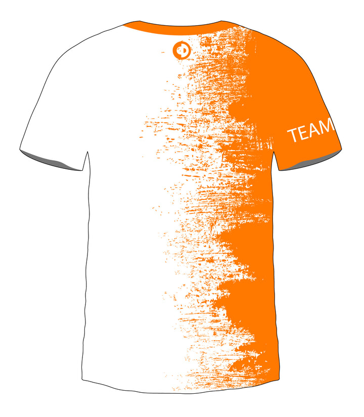 B2B White - Orange Jersey