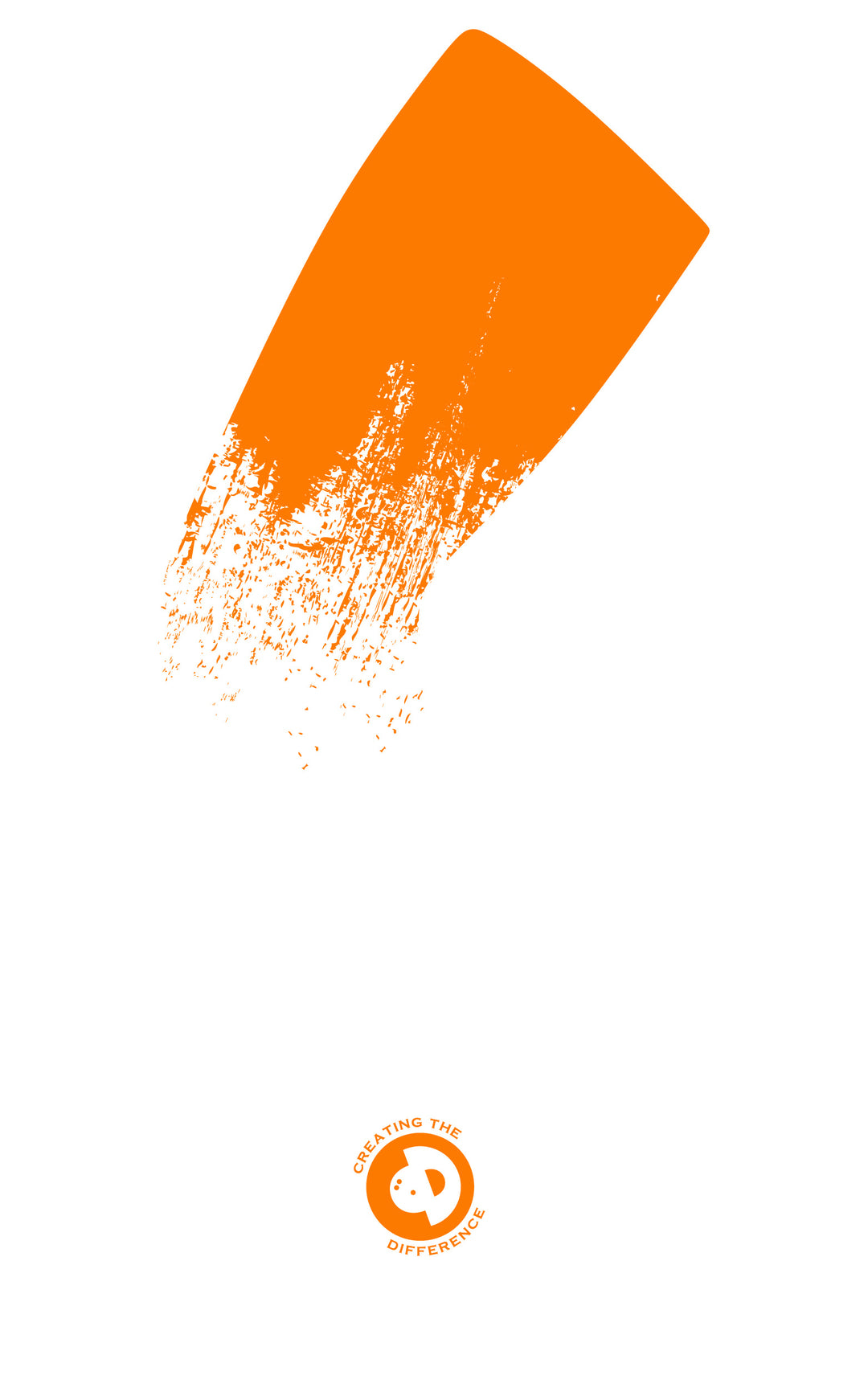 B2B White Orange Sleeve
