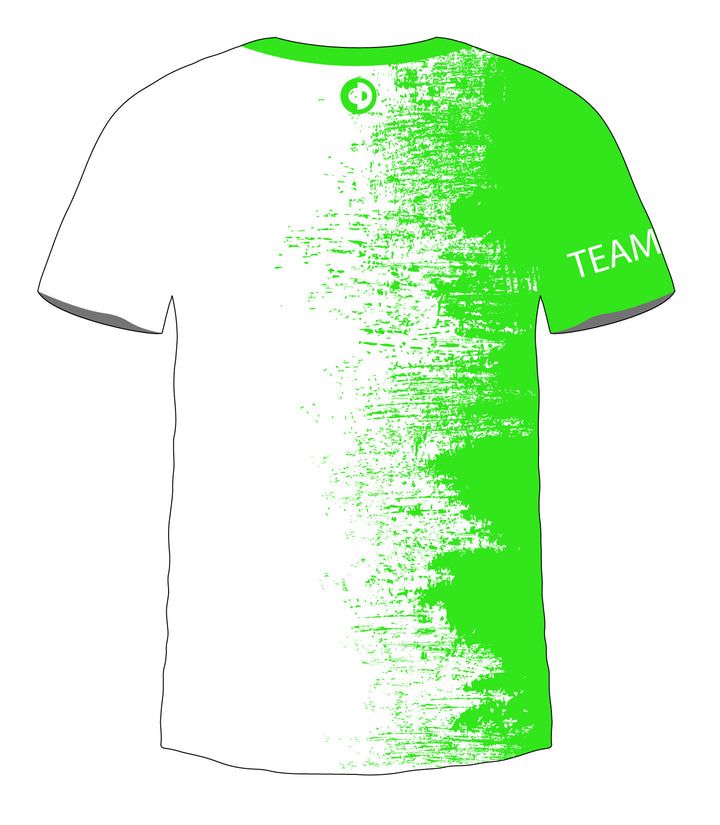 B2B White - Green Jersey