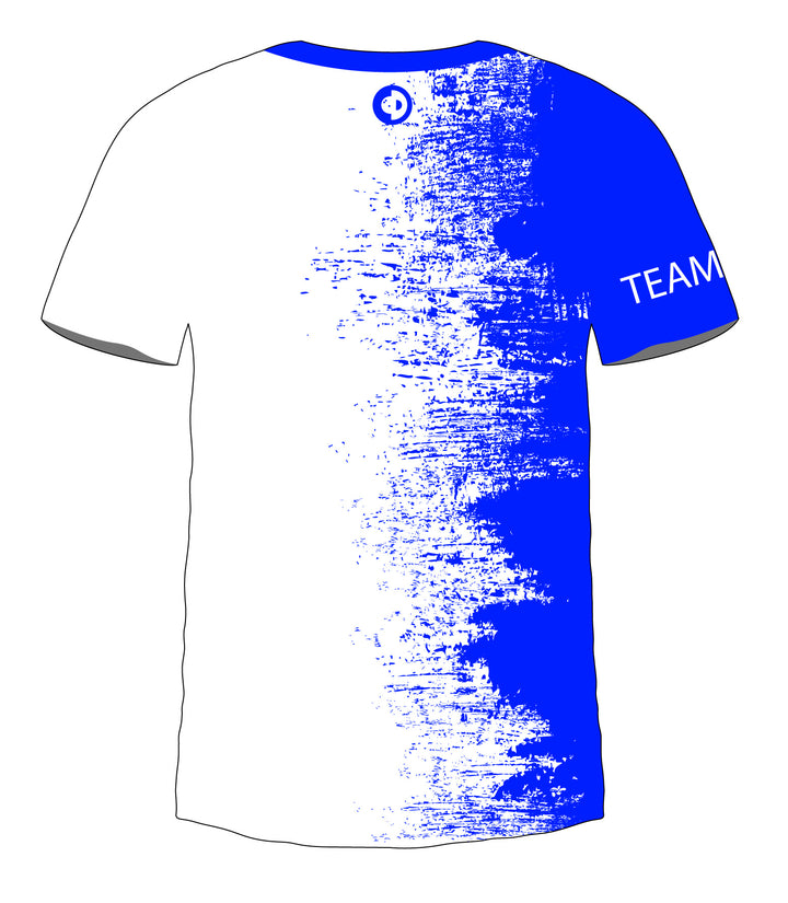 B2B White - Blue Jersey