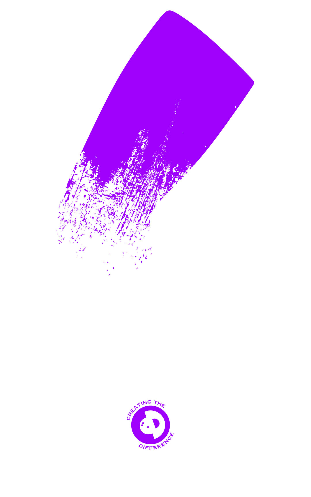 B2B White Purple Sleeve