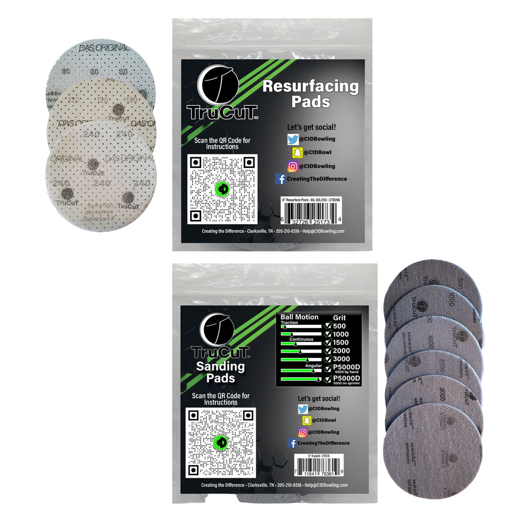 TruCut Resurfacing Pads - 6"