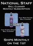 National Staff - Ball Cleaner Monthly Subscription