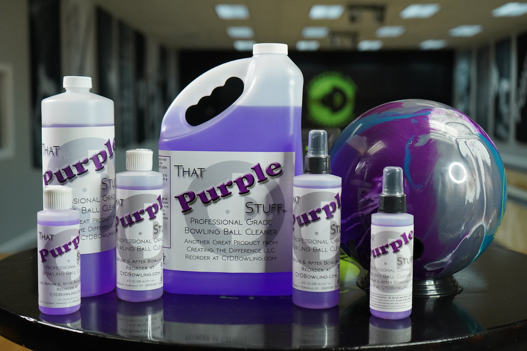 Bowling Ball Cleaner That Purple Stuff Creating the Difference