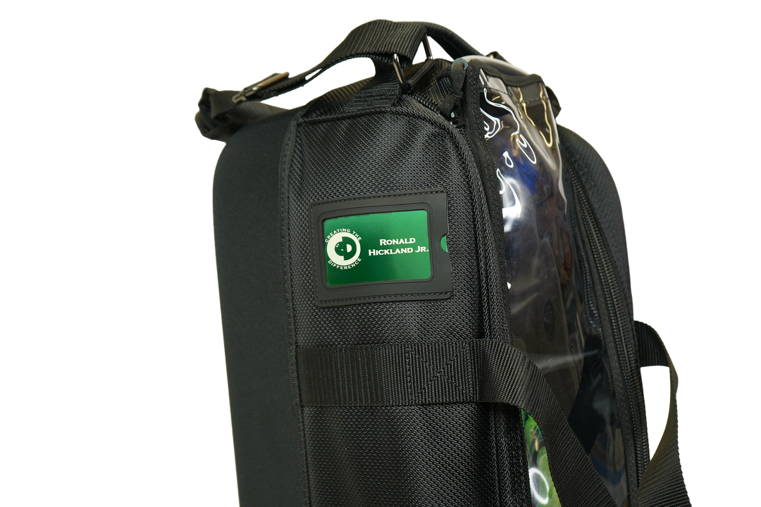 3-Ball Roller Tote | Optional Personalized Name Tag and Single Ball Bag