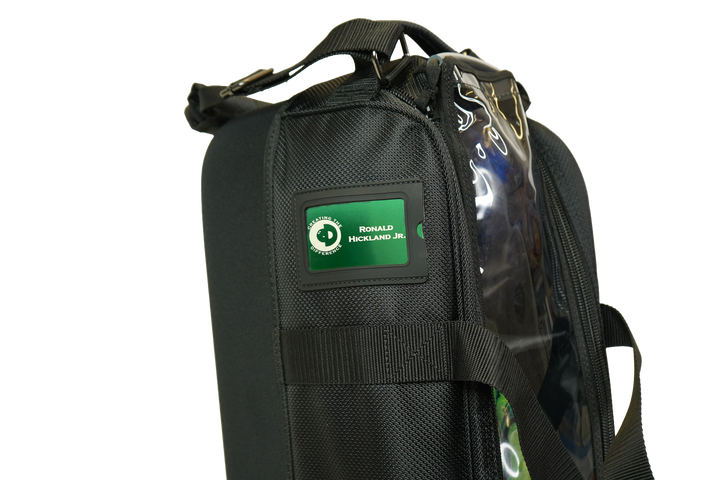 3-Ball Roller Tote | Optional Personalized Name Tag and Single Ball Bag