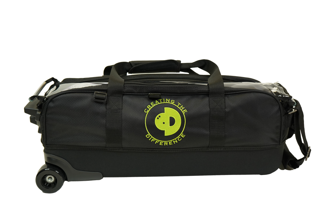3-Ball Roller Tote | Optional Personalized Name Tag and Single Ball Bag