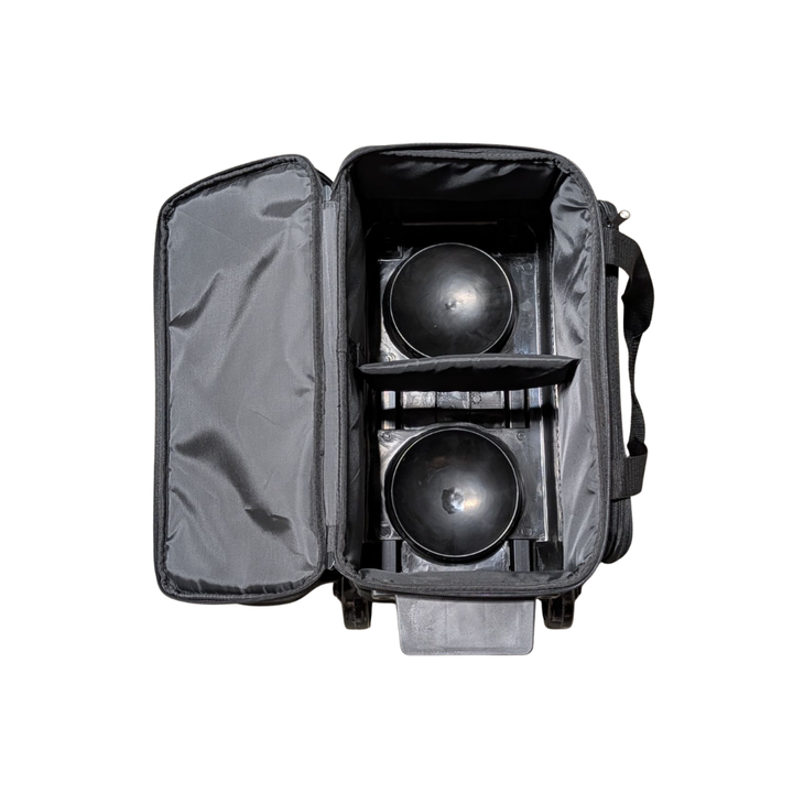 Double Roller Bowling Bag Purple
