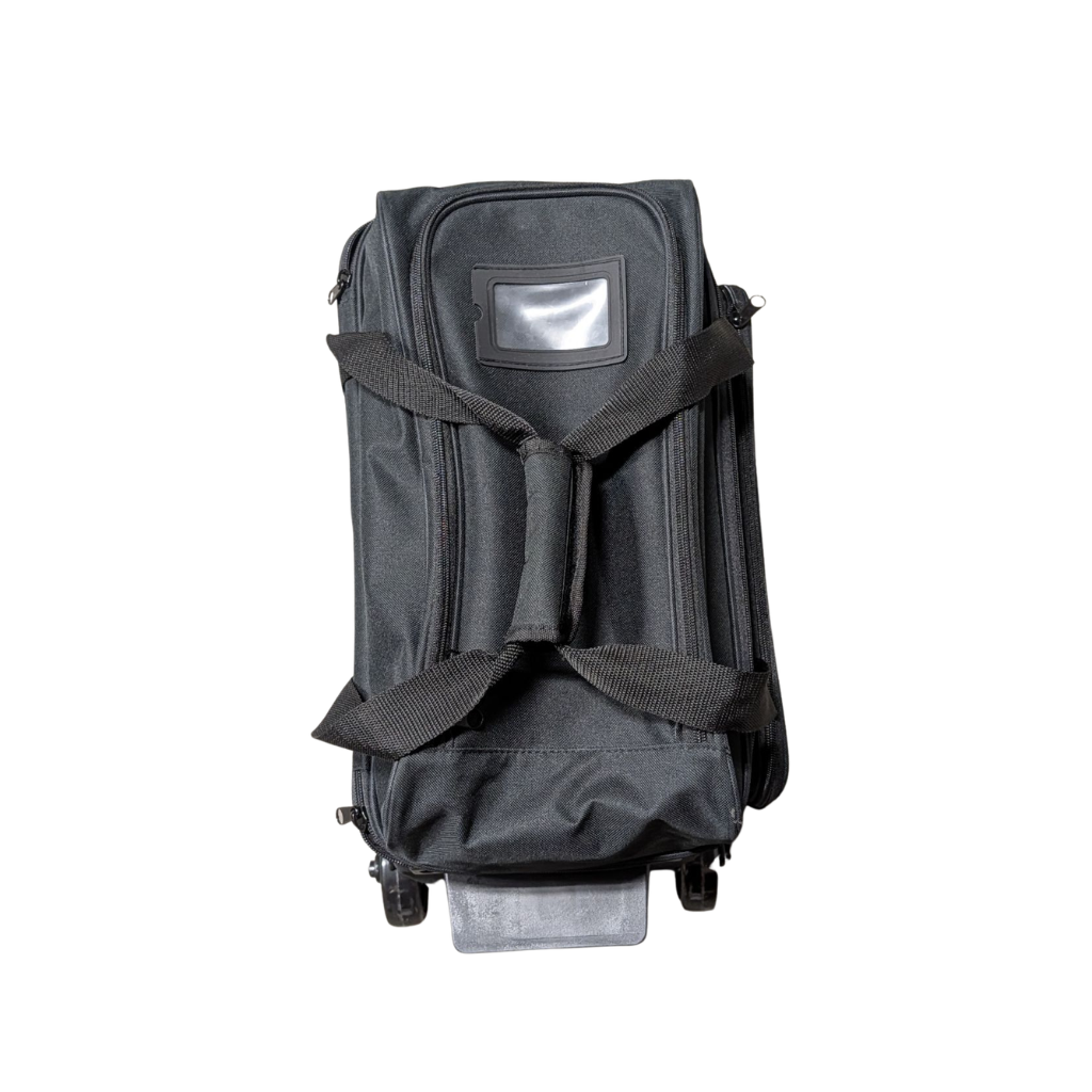 Double Roller Bowling Bag Black