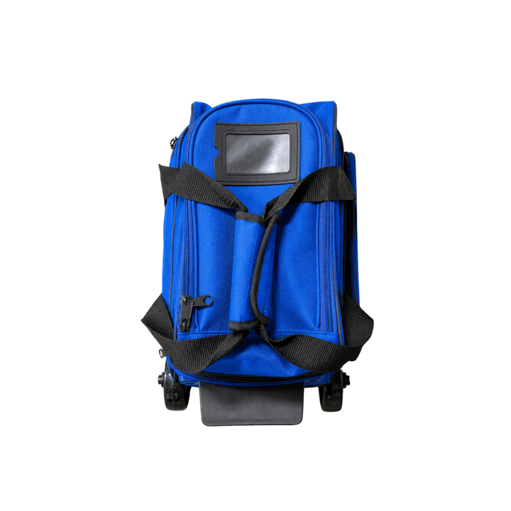 Single Ball Roller Bowling Bag Blue