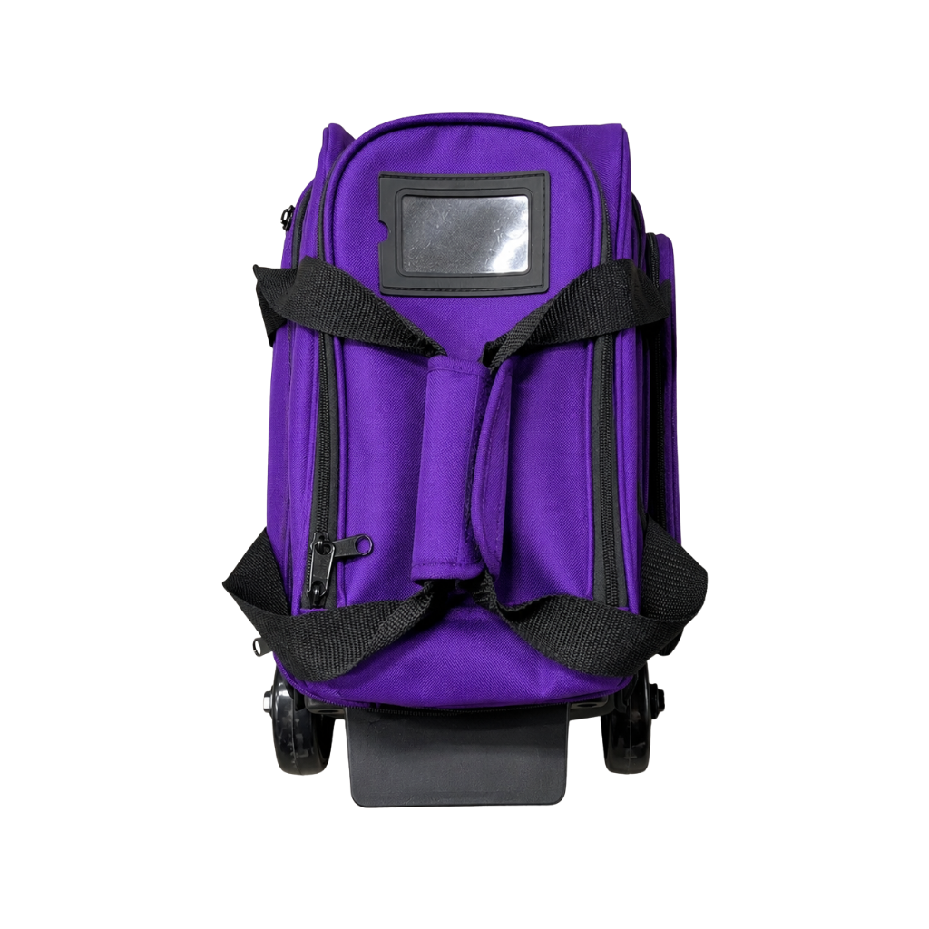 Single Ball Roller Bowling Bag Purple