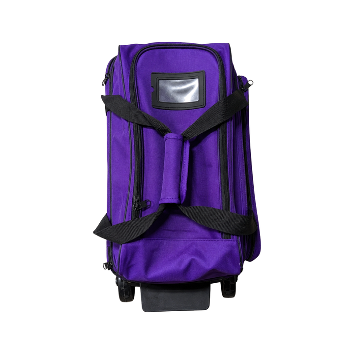 Double Roller Bowling Bag Purple