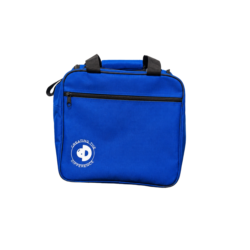 Single Ball Bowling Bag Blue