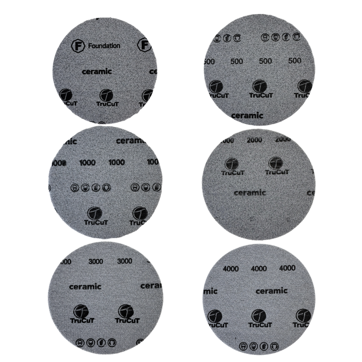 TruCuT Ceramic Sanding Pads - Singles