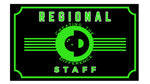 STAFF PVC Patches for Creating the Difference Backpack 11 Pro