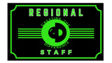 STAFF PVC Patches for Creating the Difference Backpack 11 Pro