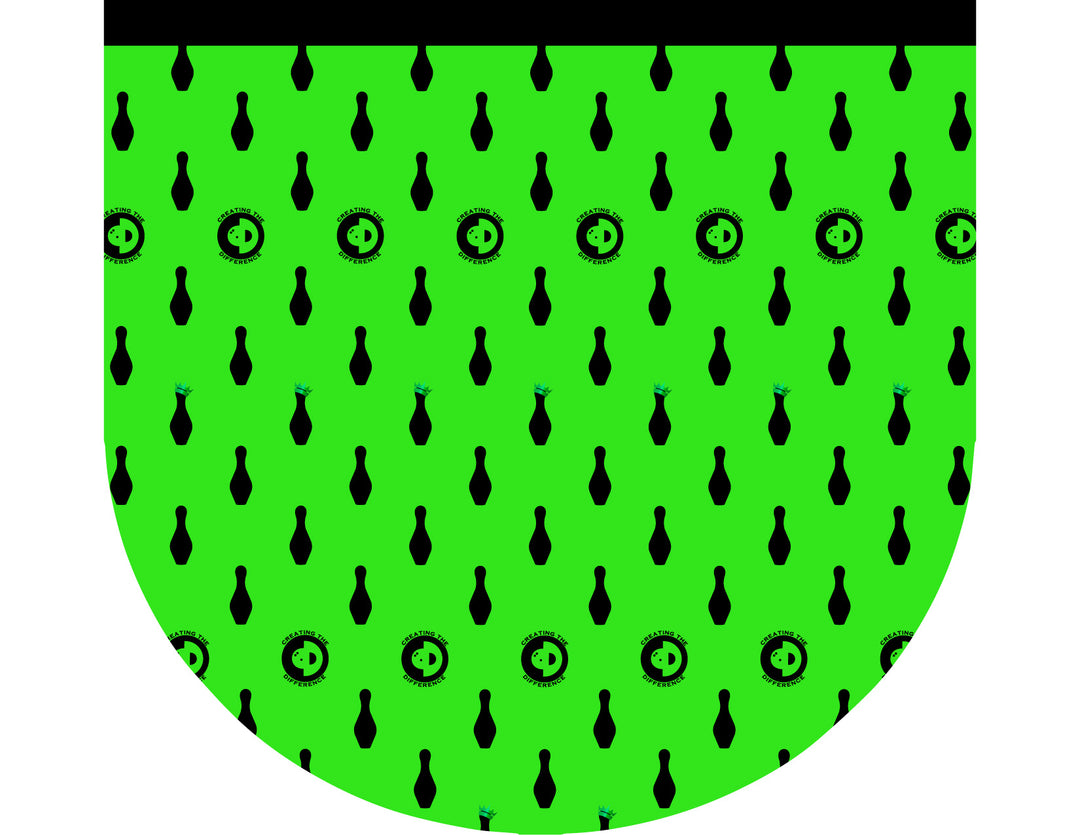 Kingpin Green Bowling Ball Bag