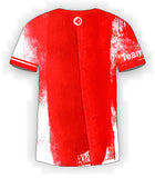 Red Brush Jersey