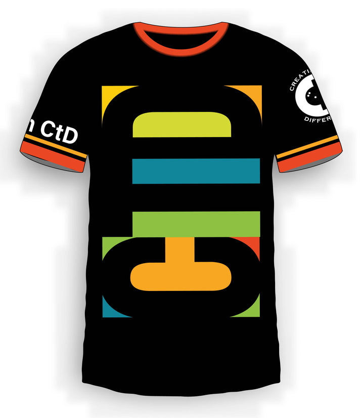 Vertical Bold Type Jersey