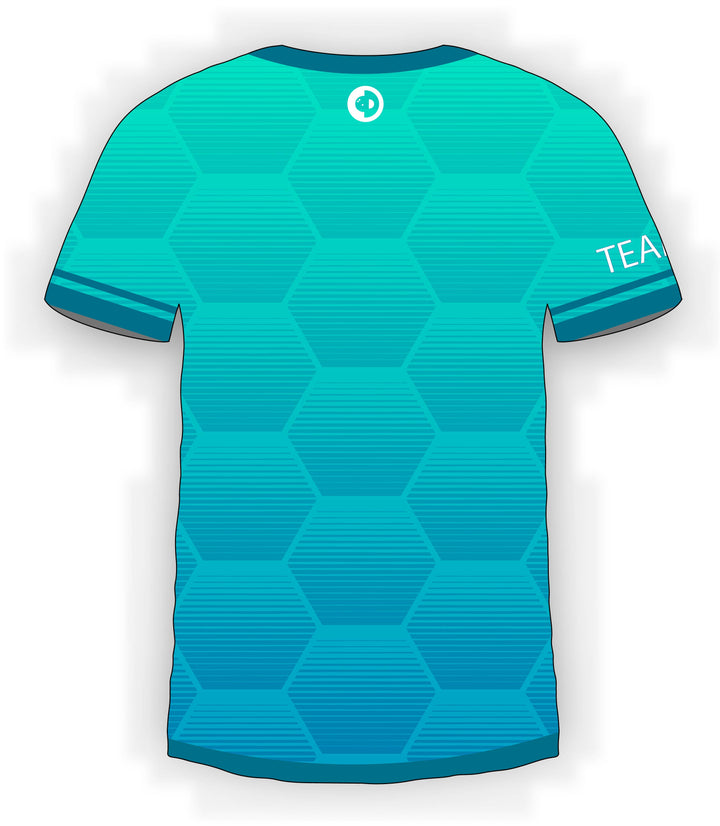 Blue Honeycomb Jersey