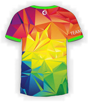 Geometric Rainbow Jersey