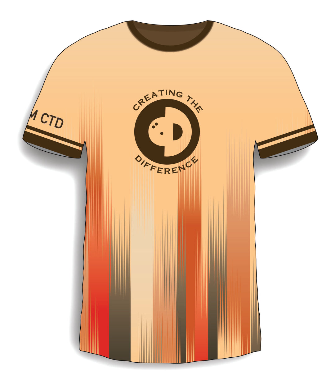 Tan Streaks Jersey