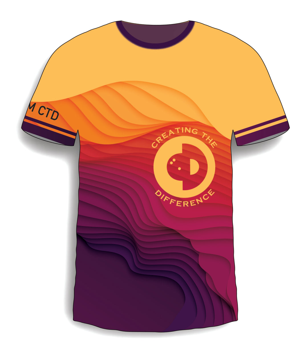 Gradient Curves Jersey