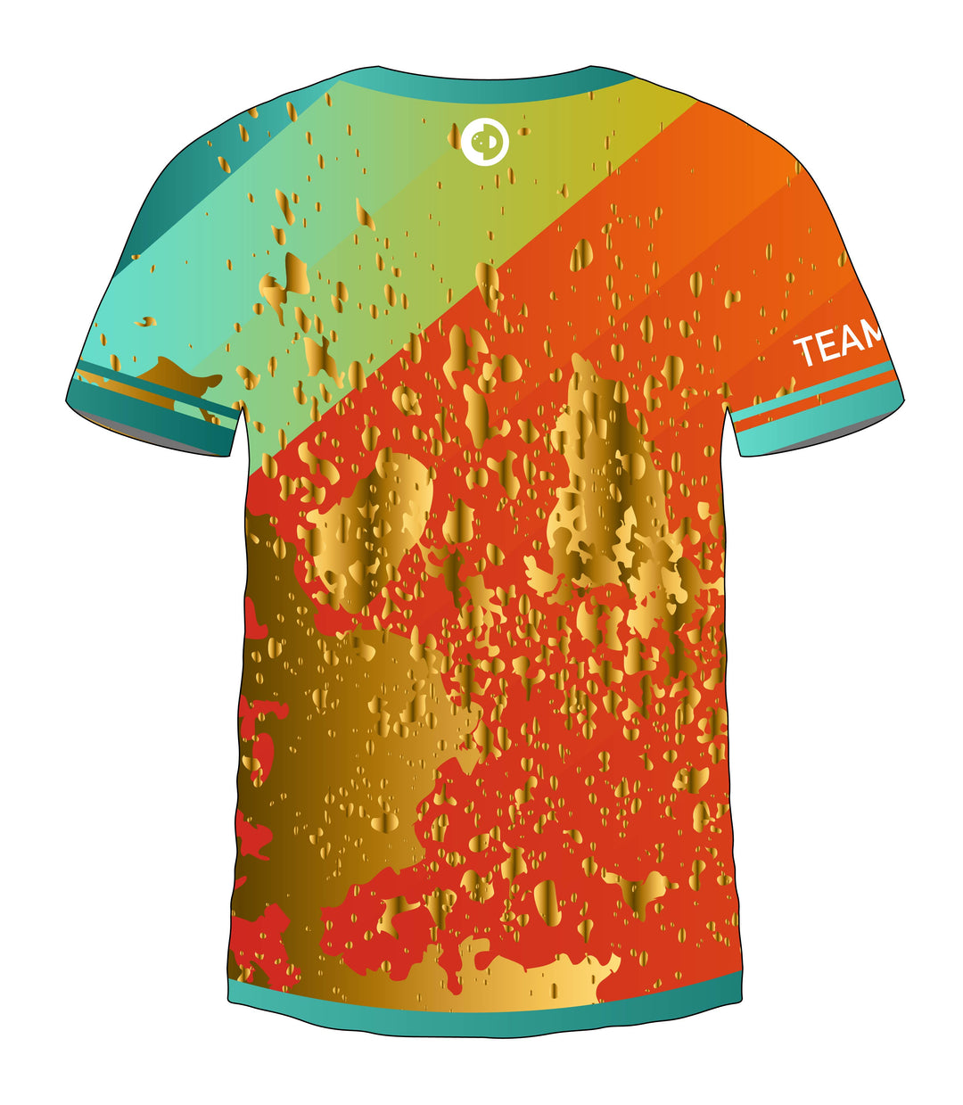 Splatter Style Gold 2 Jersey